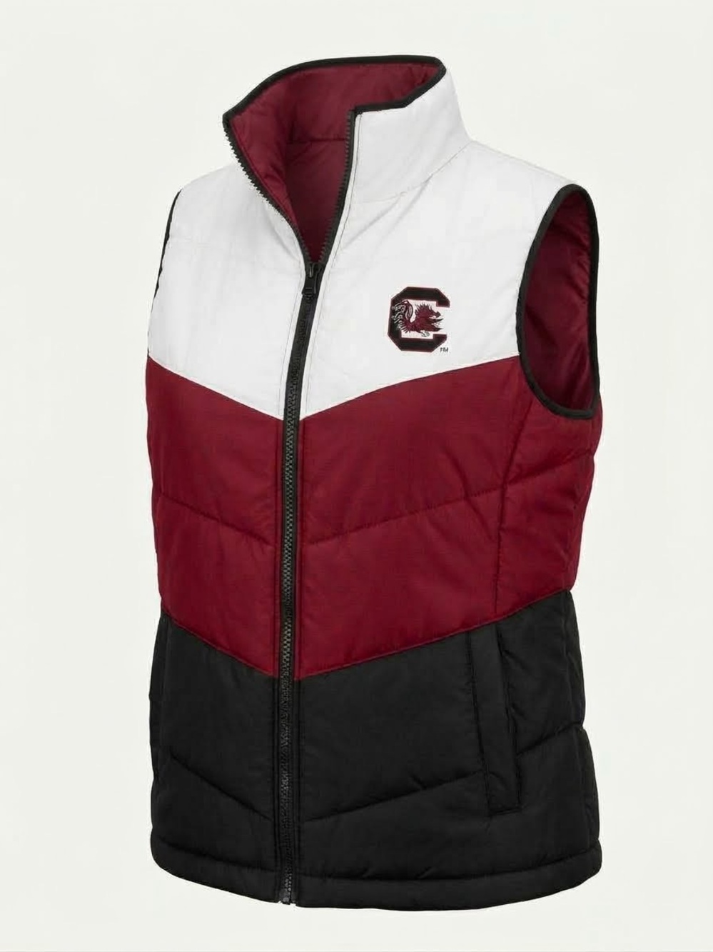 Columbia Brand South Carolina Gamecock Reversible Puffer Vest